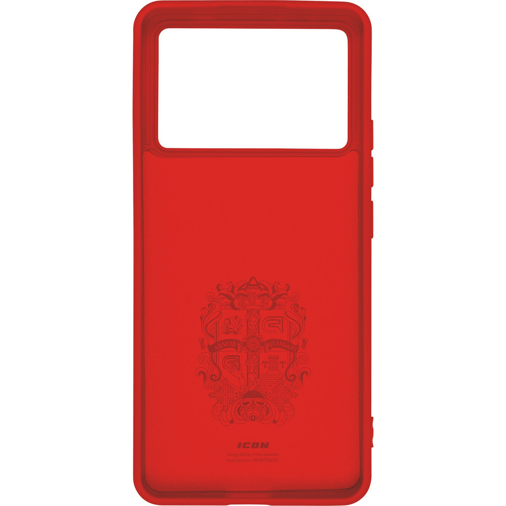 Чохол до мобільного телефона Armorstandart ICON Case Xiaomi Poco X6 Pro 5G Red (ARM73367) Чохол до мобільного телефона Armorstandart ICON Case Xiaomi Poco X6 Pro 5G Red (ARM73367)
