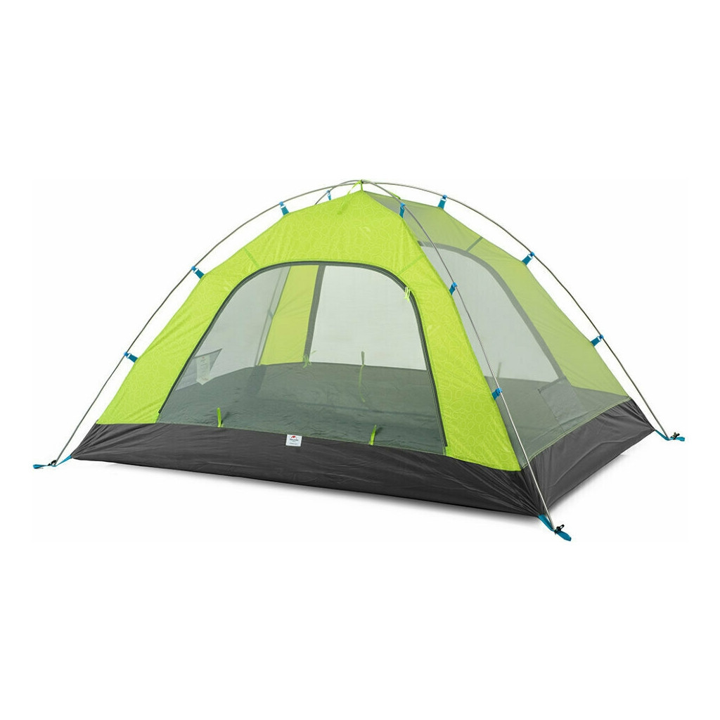 Намет Naturehike чотиримісний P-Series NH18Z044-P 210T/65D зелений (6975641887959)