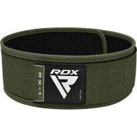 Athletic belt RDX RX1 Weight Lifting Belt Army Green M (WBS-RX1AG-M)