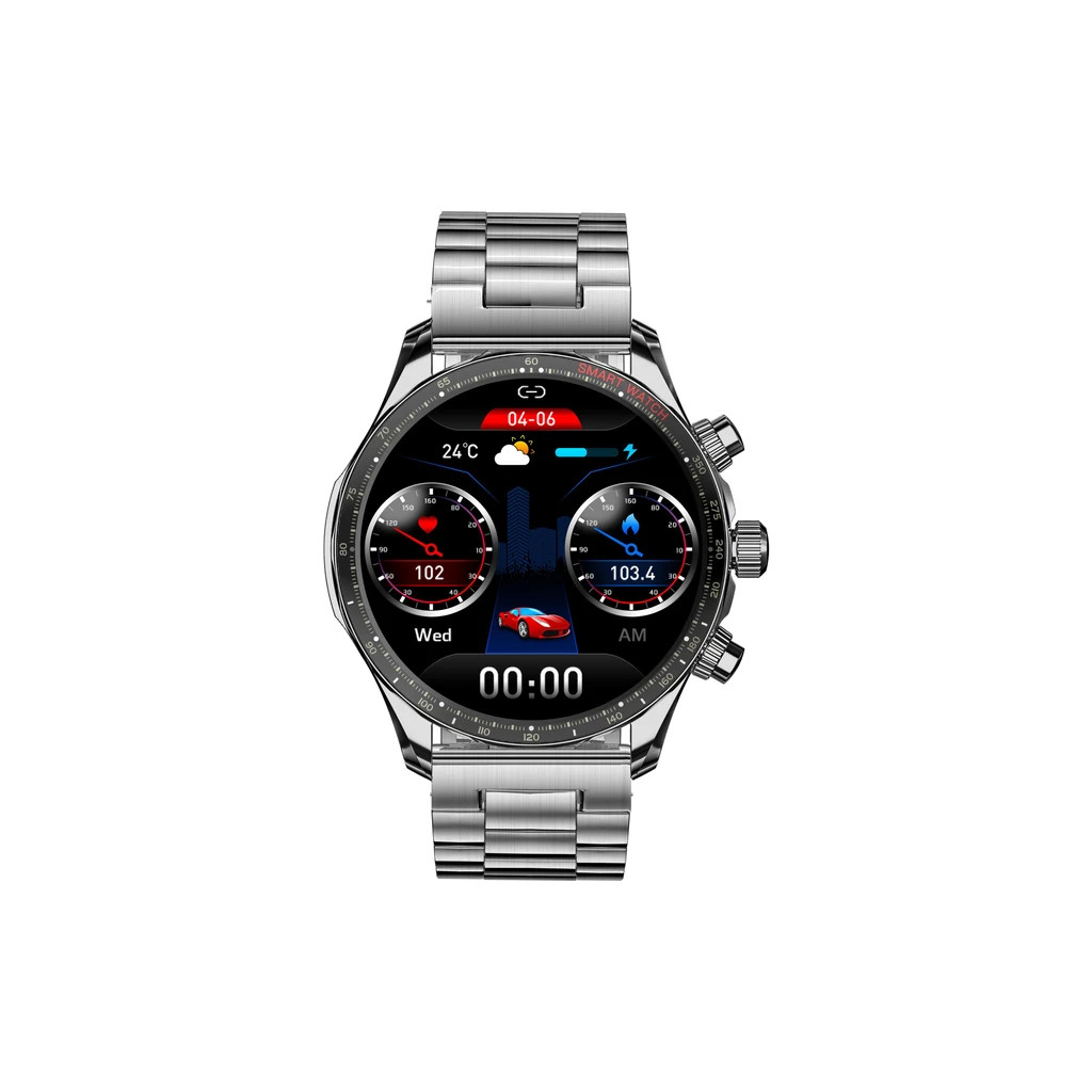 Смарт-годинник Globex Smart Watch Titan (silver)