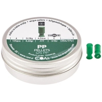 Coal PP pellets 4.5 mm 0.28 g 125pcs/pack (125PP45)