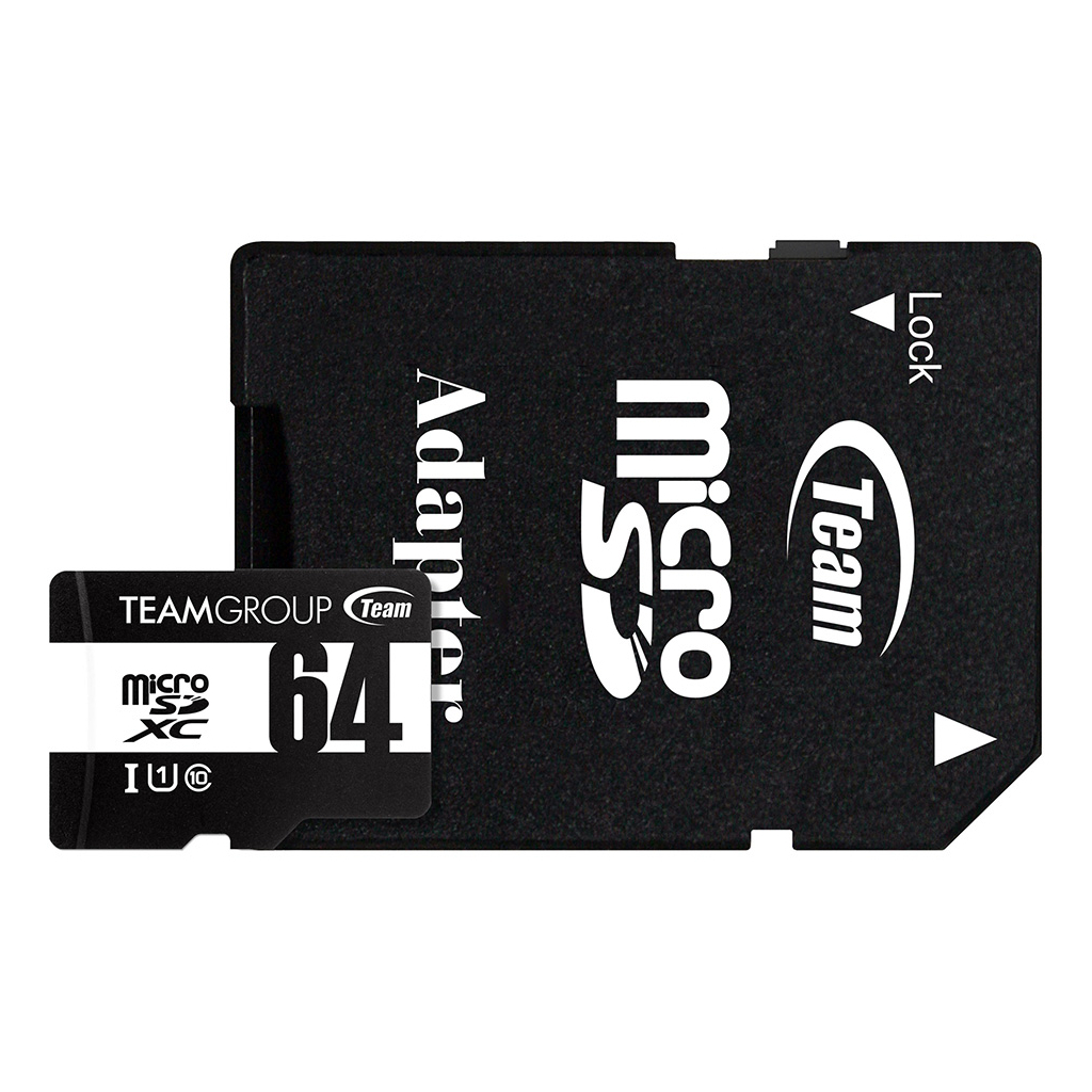 Карта пам'яті Team 64Gb microSDXC class 10 (TUSDX64GCL10U03)