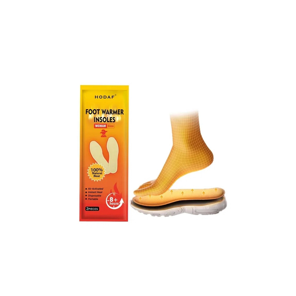 Хімічна грілка Hodaf для ніг розмір 23х7,6 см до 8 годин (Foot Warmer Women)