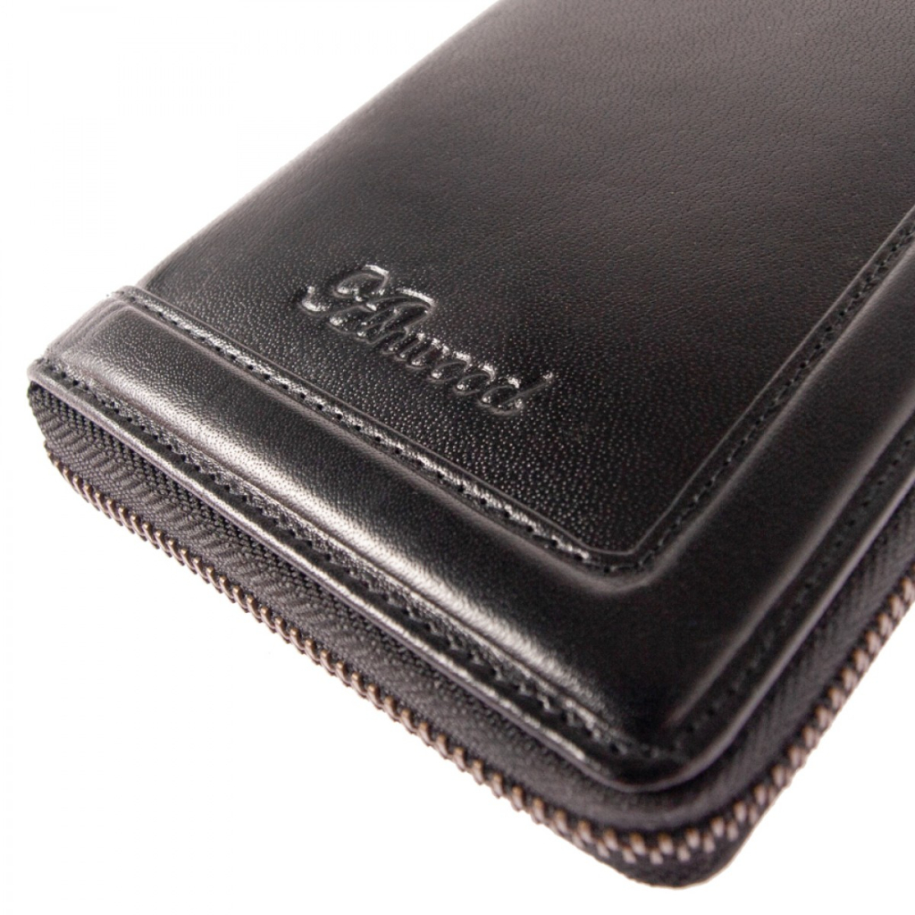 Портмоне Ashwood Дорожнє TW01 Black (TW01 BLACK)