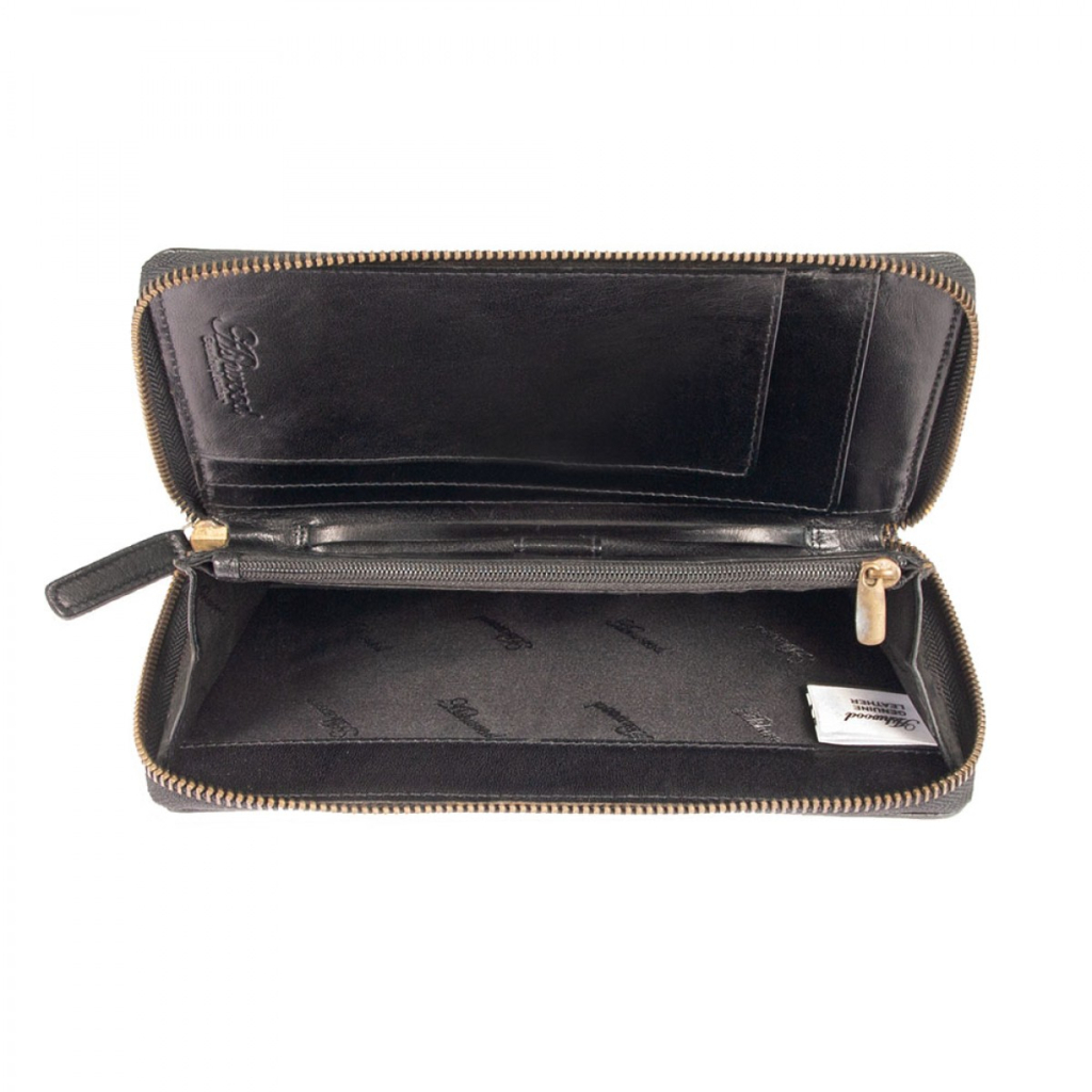 Портмоне Ashwood Дорожнє TW01 Black (TW01 BLACK)