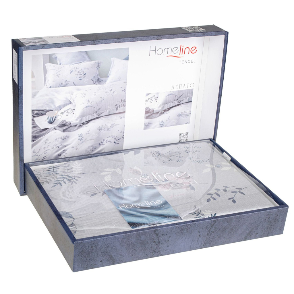 Постільна білизна Home Line Сатин Тенсел Лепато євро (187065)