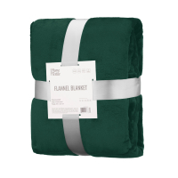 ARDESTO Flannel plaid 200x220 cm, 100% polyester, emerald (ART0224SB)