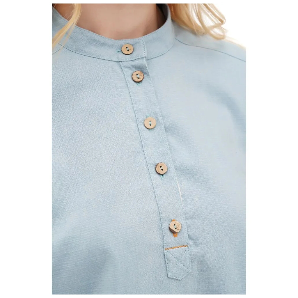 Сорочка Turbat Madeira Hemp Wmn arona blue - XL - блакитний (012.004.4946)