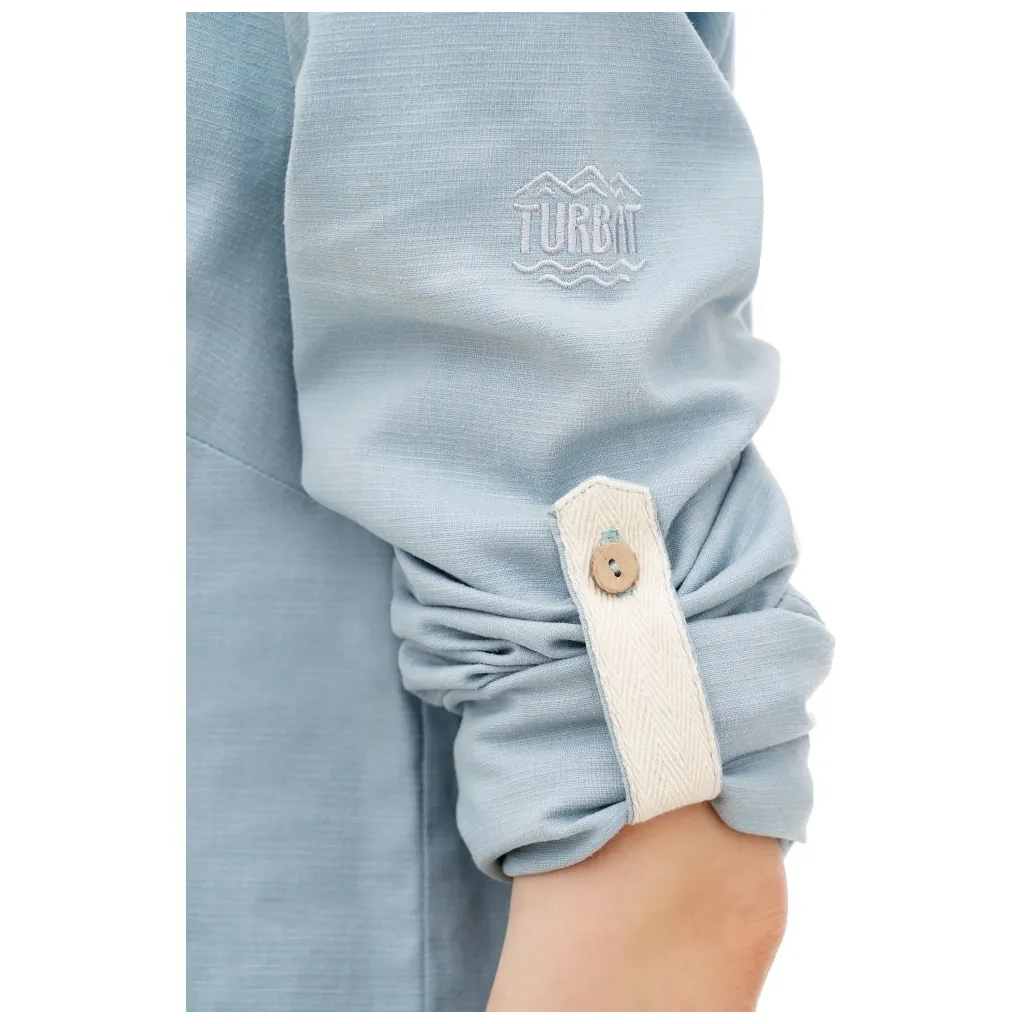 Сорочка Turbat Madeira Hemp Wmn arona blue - XL - блакитний (012.004.4946)
