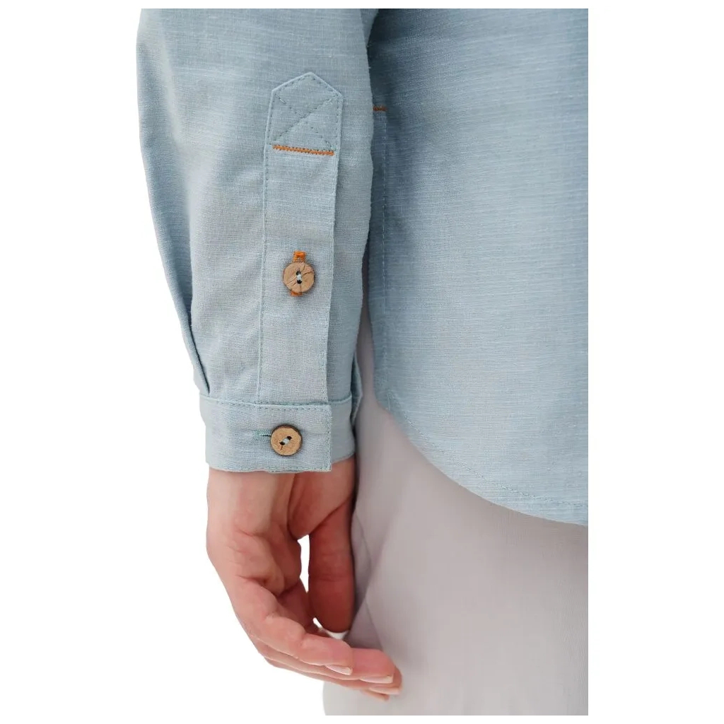 Сорочка Turbat Madeira Hemp Wmn arona blue - XL - блакитний (012.004.4946)