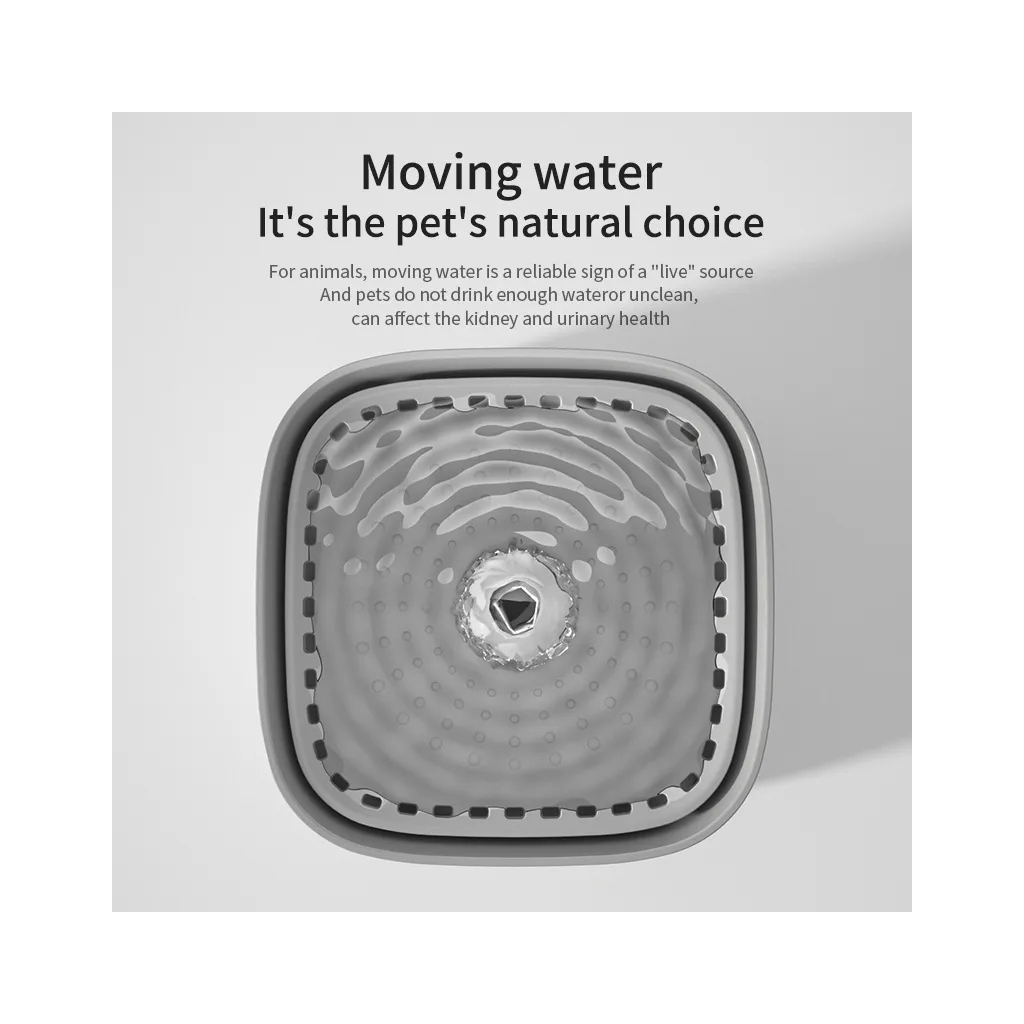 Універсальний посуд для тварин Lapka Поїлка water fountain (WF070)