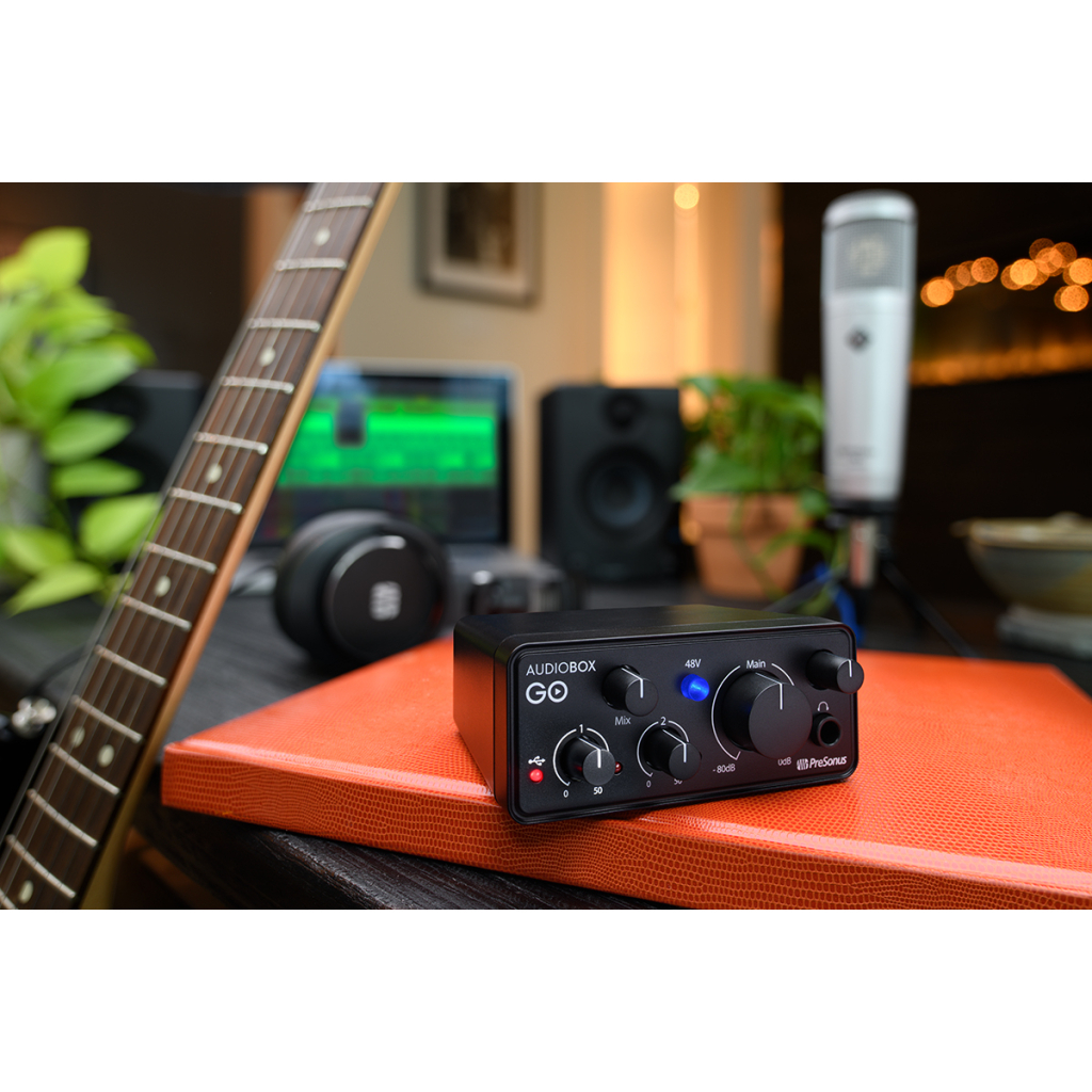 Аудіоінтерфейс PreSonus AudioBox GO (301216)