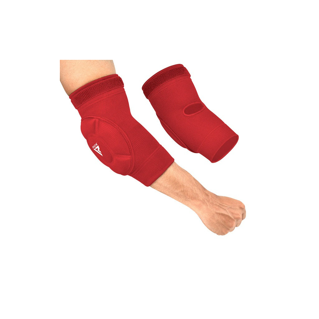 Фіксатор ліктя RDX Hosiery Elbow Foam Red/White L (HYP-ERW-L)