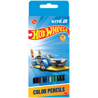 Colored pencils Kite Hot Wheels double-sided, 12 pcs. 24 colors (HW25-054)