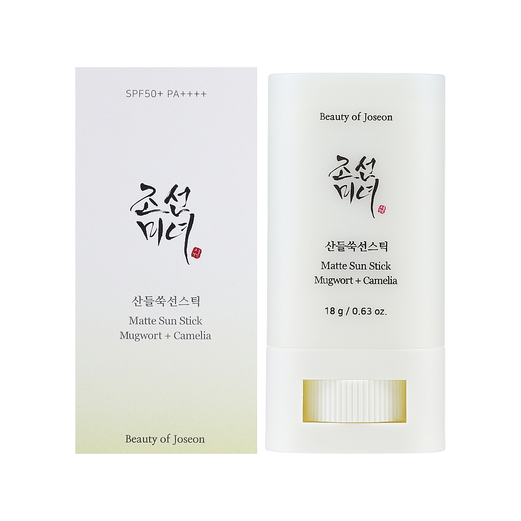 Засіб від засмаги Beauty Of Joseon Matte Sun Stick Mugwort+Camelia SPF 50+ PA++++ 18 г (8809864766884)