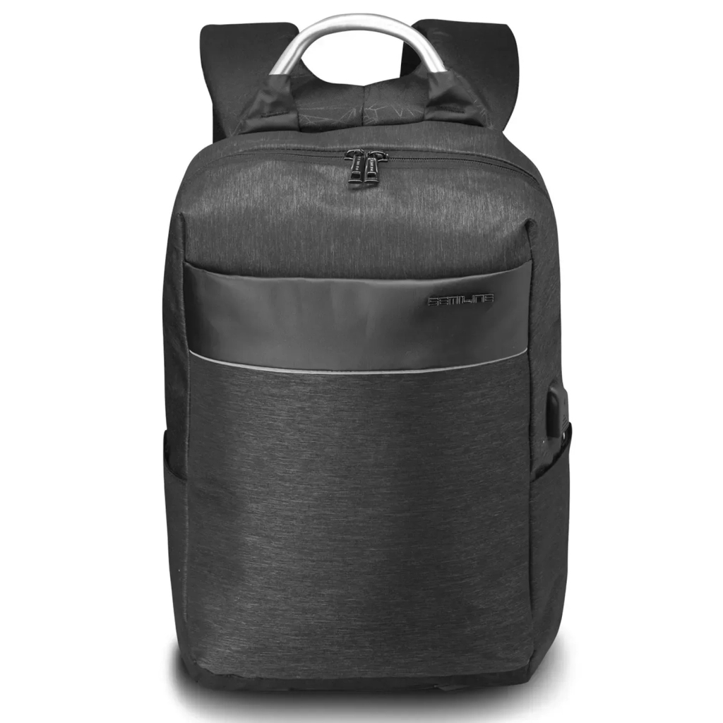 Рюкзак туристичний Semi Line USB 21 Black (P8252-0) (DAS302222)