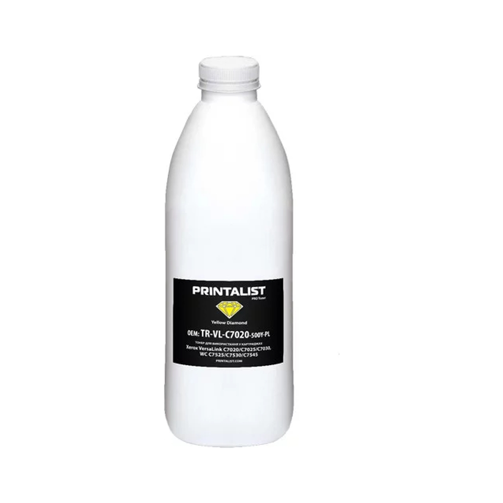 Тонер Printalist Xerox Ph 6510, 500g Yellow (TR-VL-C500-500Y-PL)