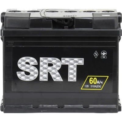 Акумулятор автомобільний SRT 6СТ-60АЗ (0) (-/+) (L2) 510А 12V