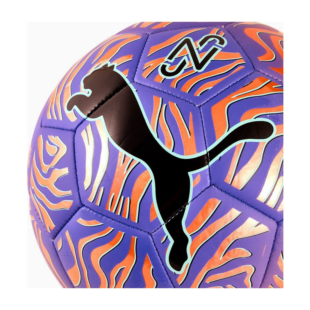 М'яч футбольний Puma Neymar JR Graphic ball 084678-01 фіолетовий, помаранчевий 5 (4067984268587)