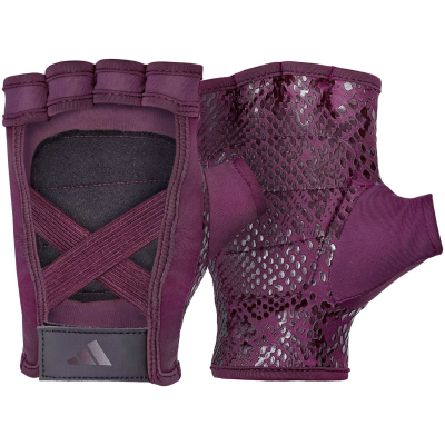 Рукавички для фітнесу Adidas Women's Training Gloves ADGB-15023 фіолетовий M (885652026093)