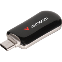 USB флеш накопичувач Verbatim 256GB Plectra Black USB-C (30226)
