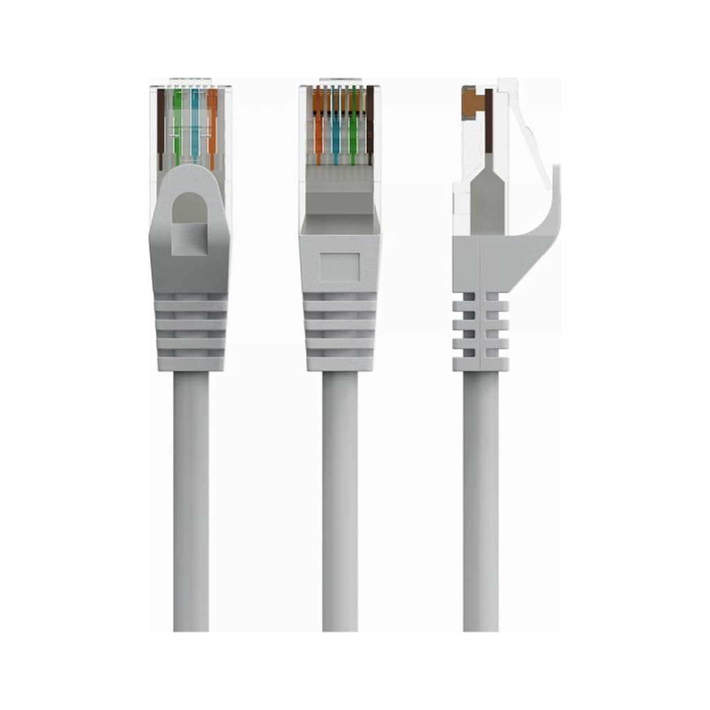 Патч-корд 20м UTP cat 6 CU gray Cablexpert (PP6U-CU-20M)
