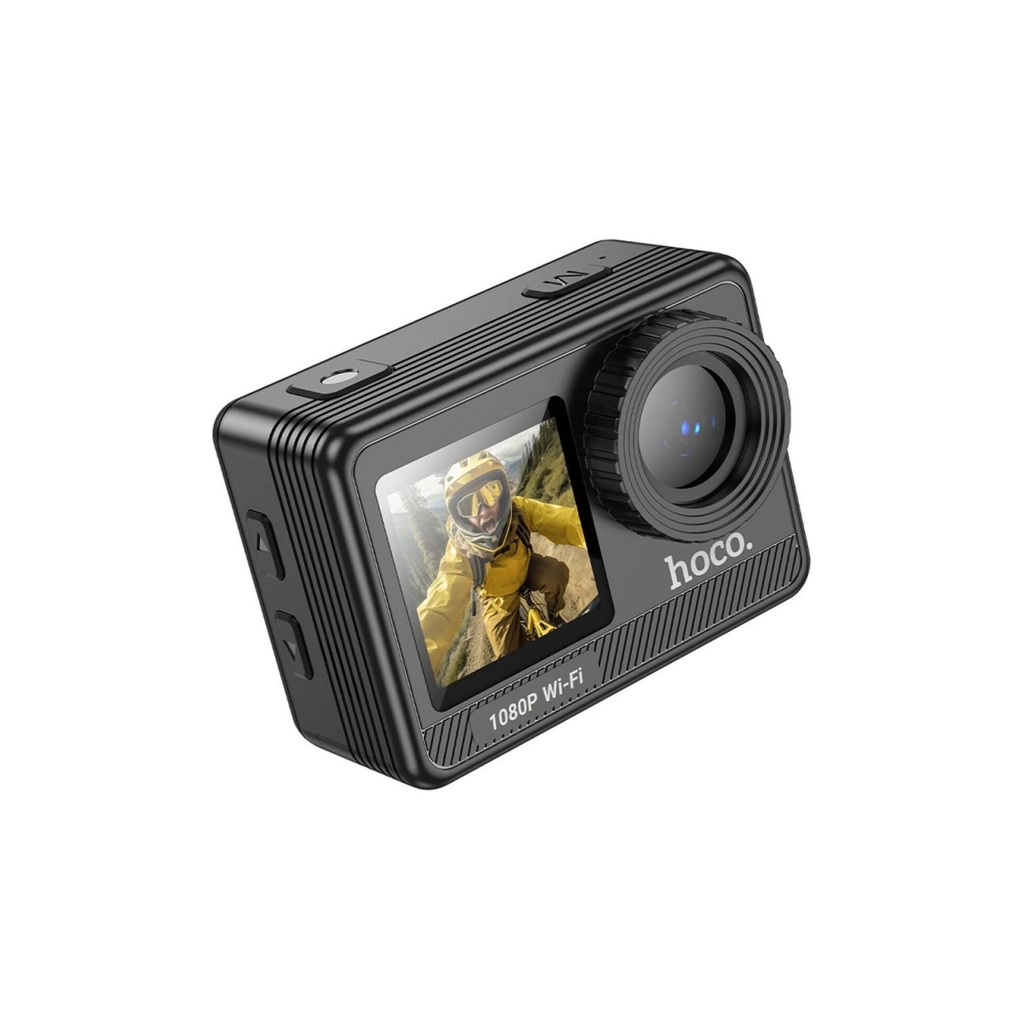 Екшн-камера HOCO DV103 Dual color screen Black (6942007638296)