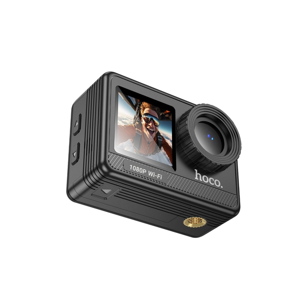 Екшн-камера HOCO DV103 Dual color screen Black (6942007638296)