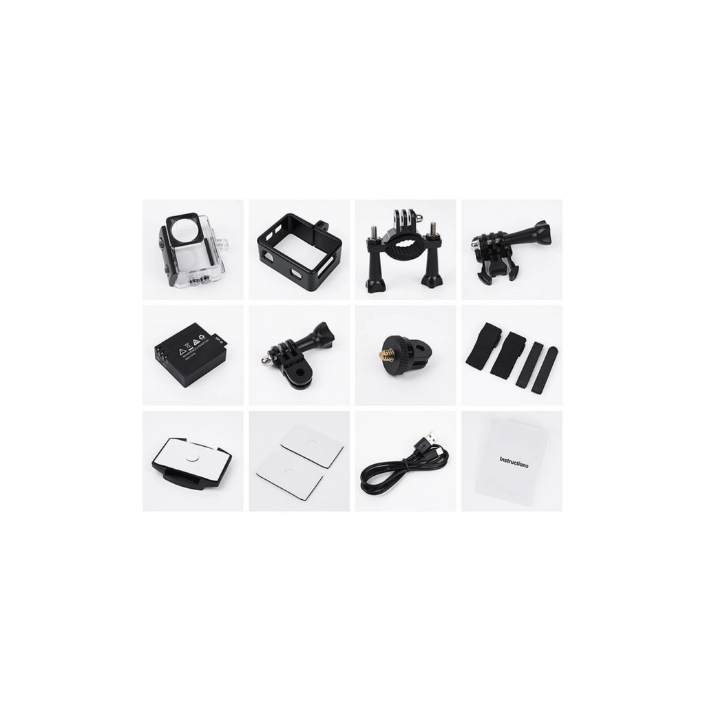 Екшн-камера HOCO DV103 Dual color screen Black (6942007638296)