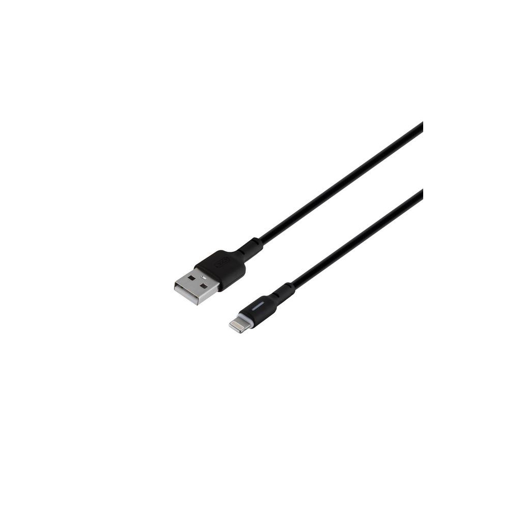 Дата кабель USB 2.0 AM to Lightning 1.0m 3A black XO (NB112-i-BK) Дата кабель USB 2.0 AM to Lightning 1.0m 3A black XO (NB112-i-BK)
