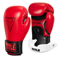 Boxing gloves Title Boxing Vegan Gloves Red/Black 16 oz (VGFBG 16 oz RD/BK)