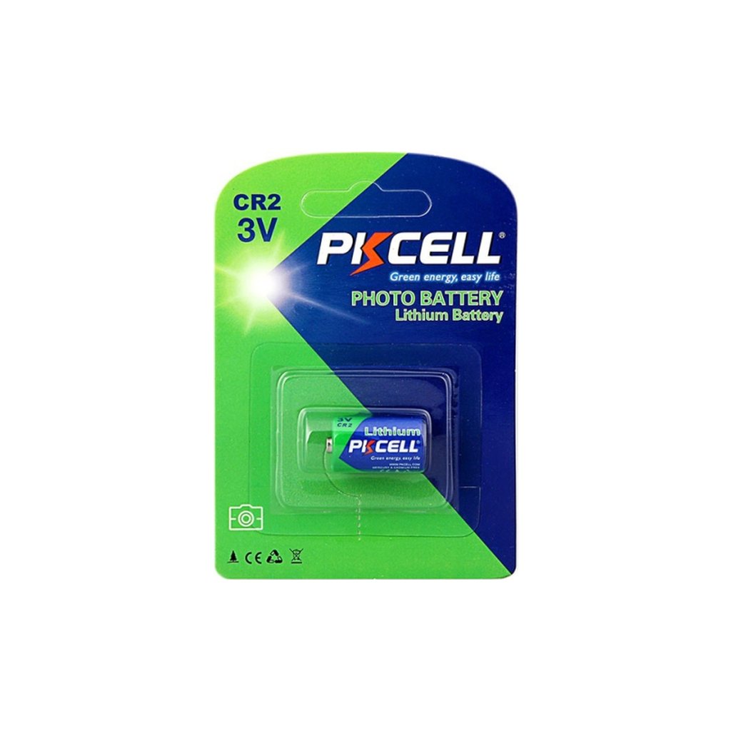 Батарейка CR2 3V 850mAh Lithium PkCell (CR2-1B) Батарейка CR2 3V 850mAh Lithium PkCell (CR2-1B)
