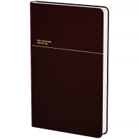 Weekly Axent dated 2026 Partner Traces 125x195, brown (8526-26-3-A)