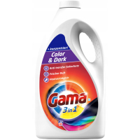 Gama Color & Dark washing gel For colored and dark laundry 3.735 l (8435495845515)