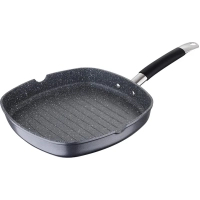 Frying pan MasterPro Home edition, grill 28 x 28 cm (BGMP-3292-BK)