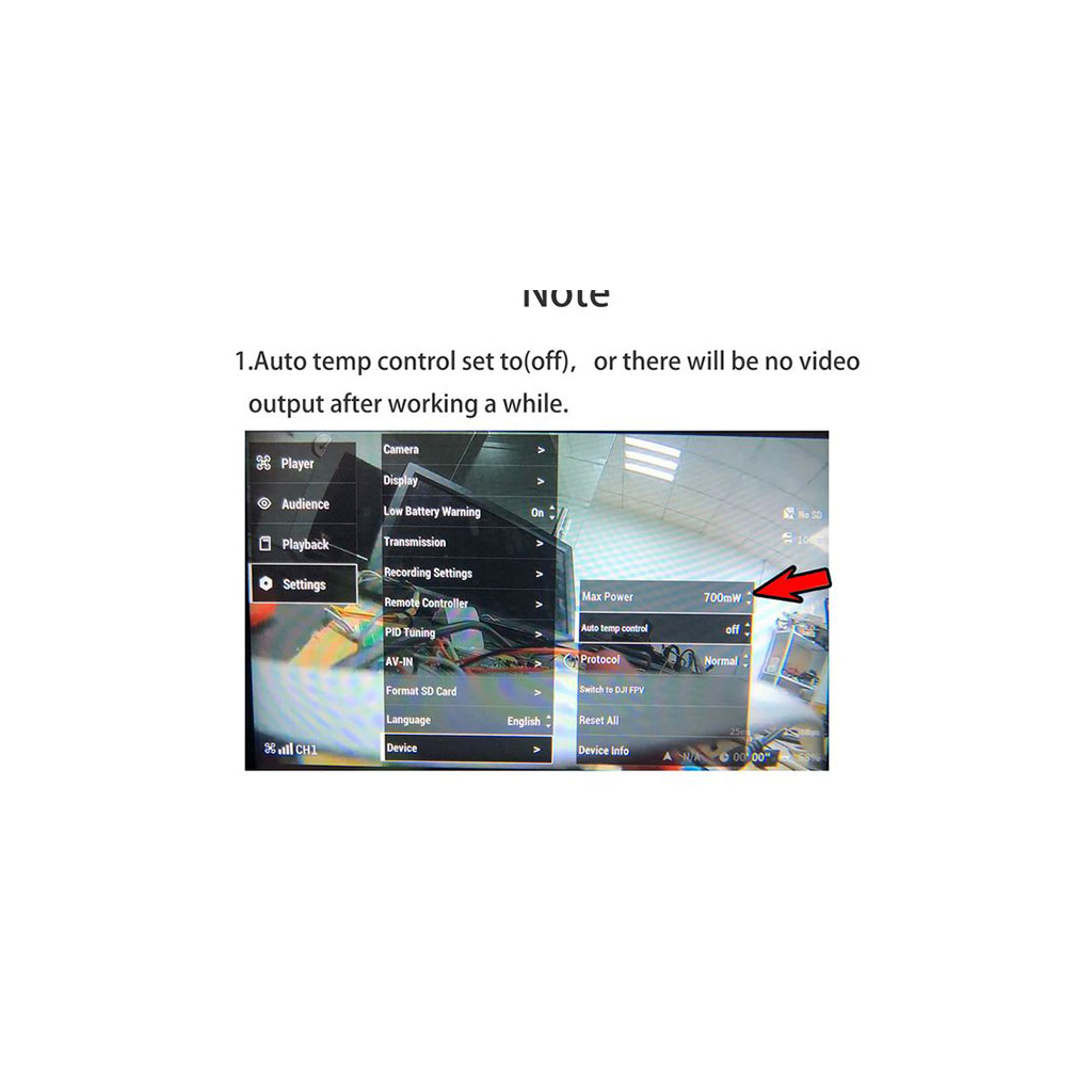 Монітор FPV Hawkeye DJI HDMI box (HHB12)