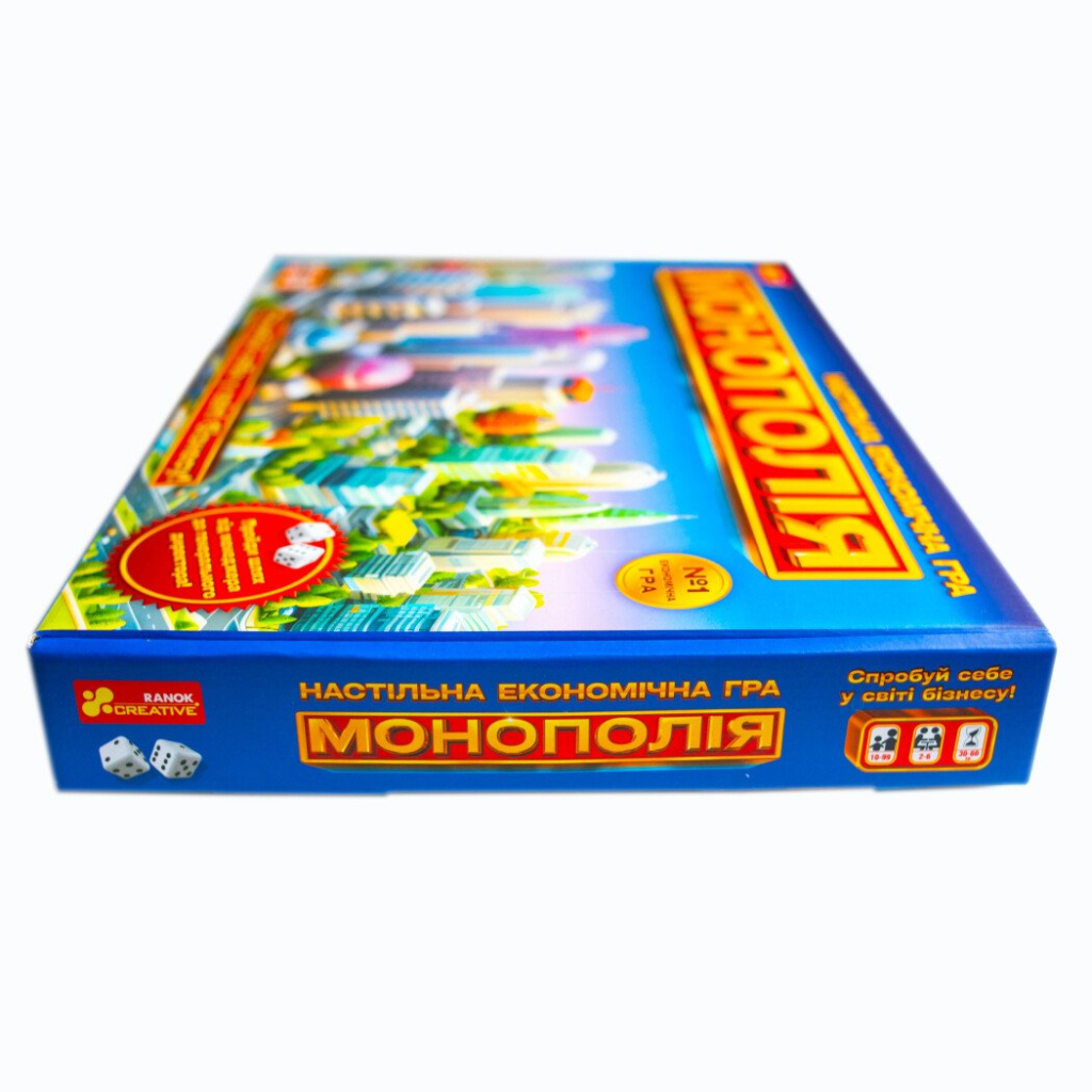 Настільна гра Ранок Монополія (4827677878970)