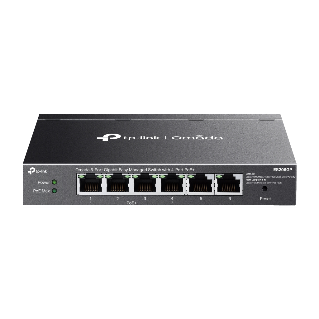 Комутатор мережевий TP-Link ES206GP
