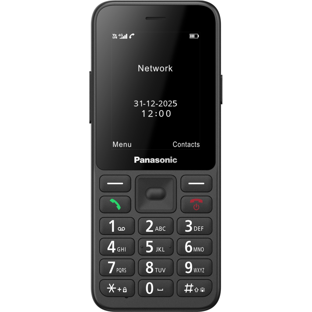 Мобільний телефон Panasonic KX-TU260 Black (KX-TU260EXB)