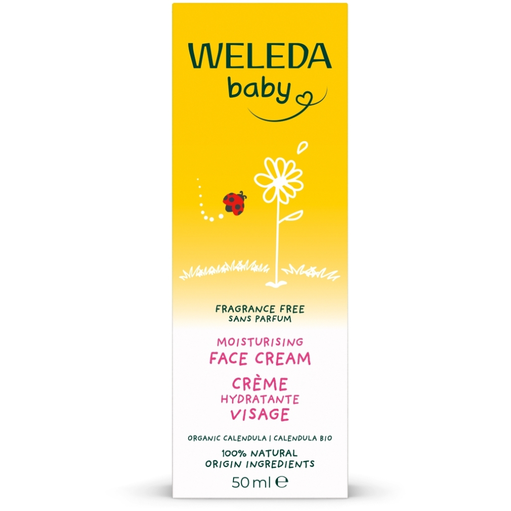Дитячий крем Weleda Baby Календула без аромату 50 мл (3596200042461)