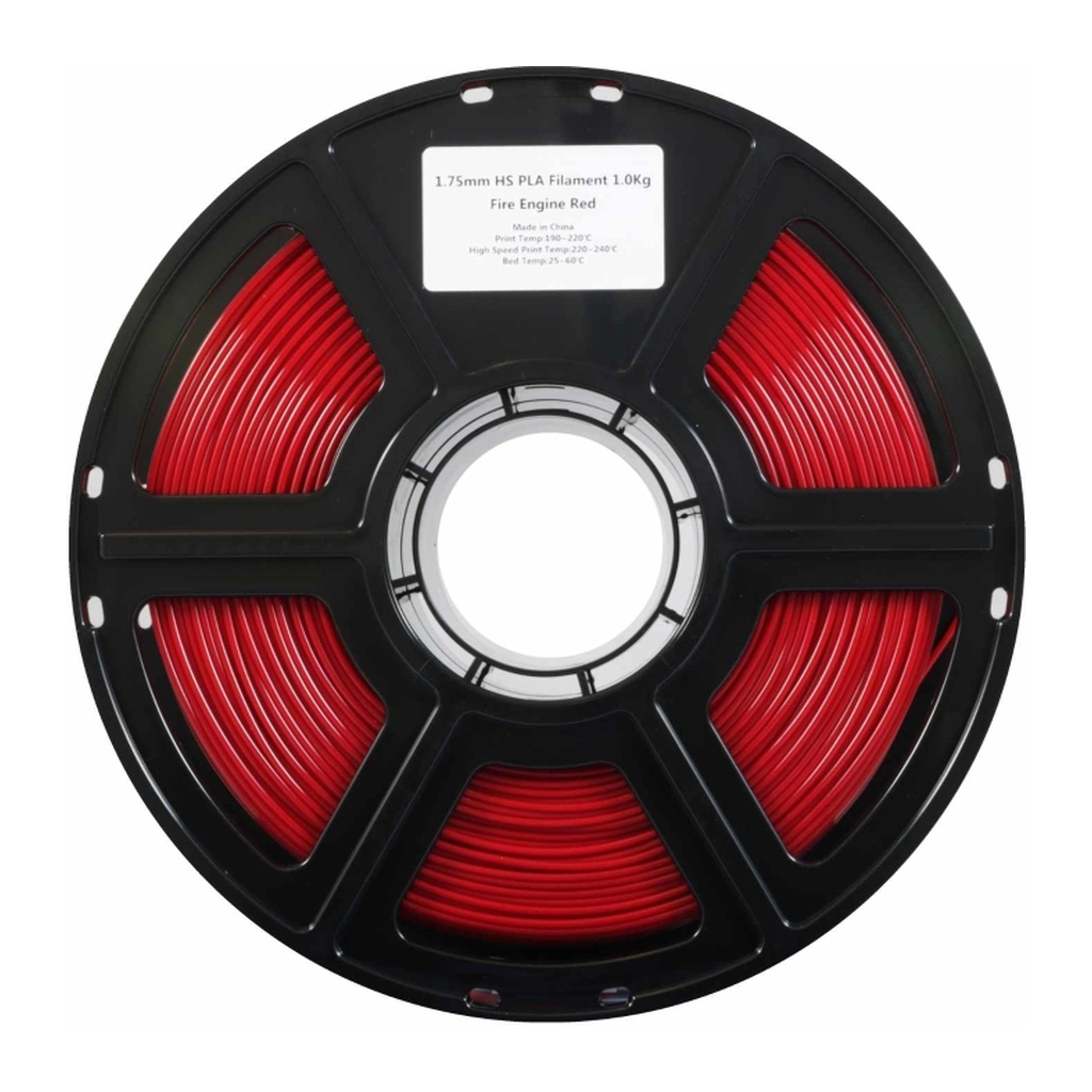 Пластик для 3D-принтера Flashforge PLA High speed 1,75mm 1kg FIRE ENG RED (90010001001)