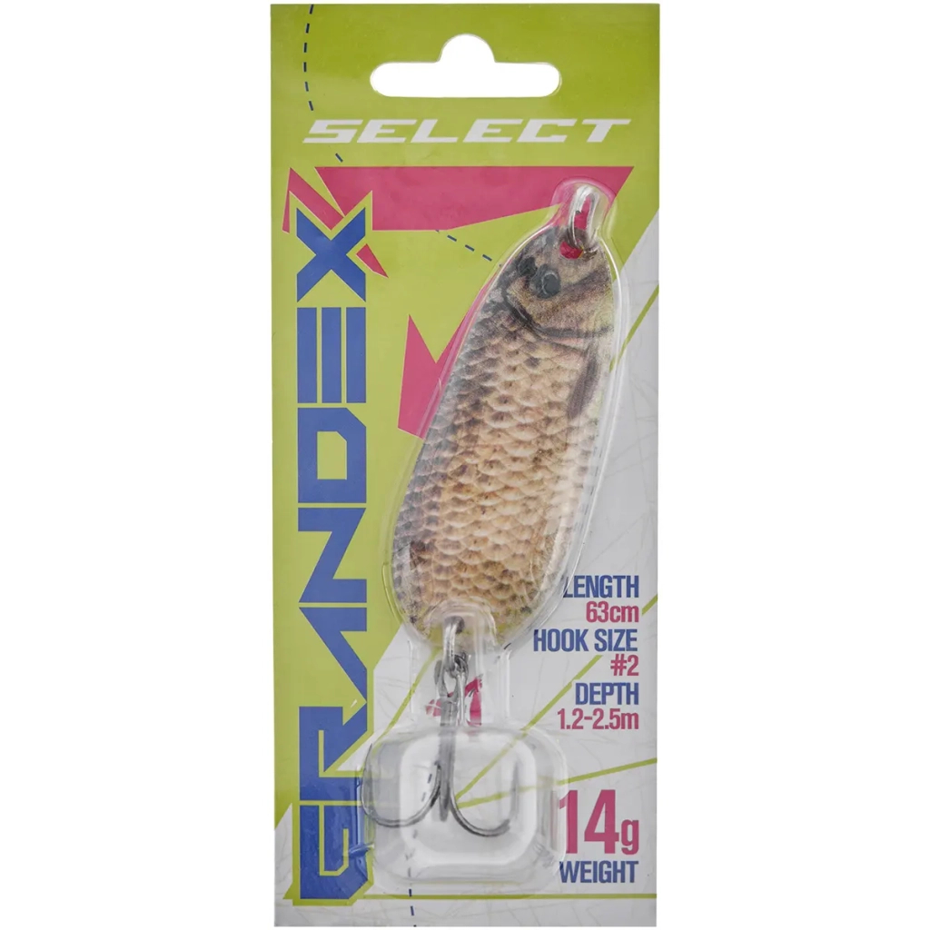 Блешня Select Grandex 14.0g 63mm S50 (1870.74.01) Блешня Select Grandex 14.0g 63mm S50 (1870.74.01)