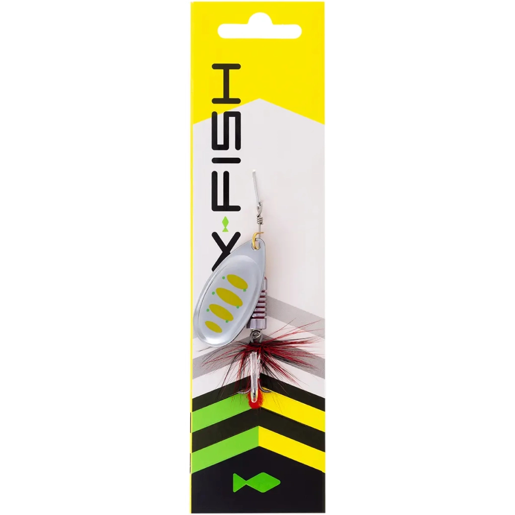 Блешня X-Fish Termite 9.5g 4 Silver GRD (1917.06.70)