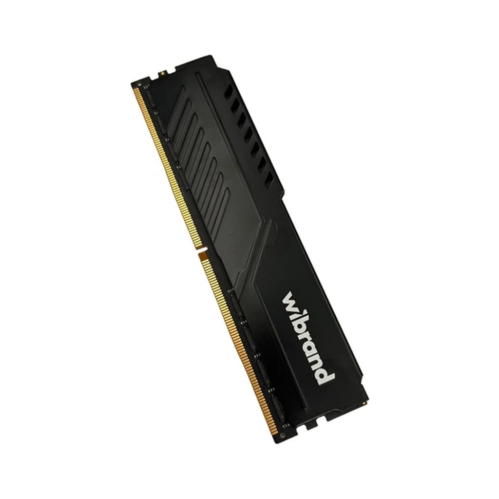 Модуль пам'яті для комп'ютера DDR5 16GB 4800 MHz Heatsink Black Wibrand (WI4800DDR5D/16GB)