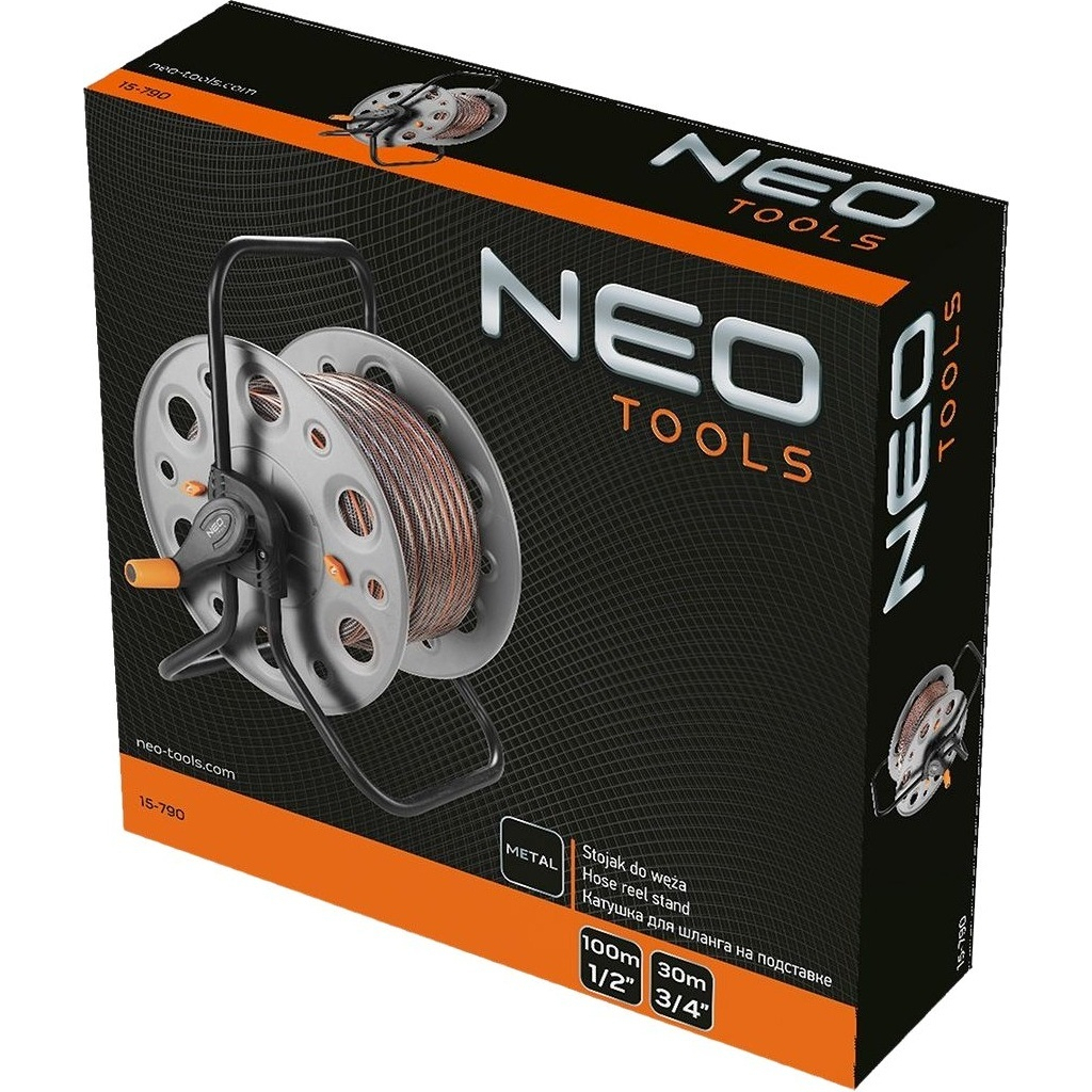 Котушка для шланга Neo Tools на підставці (15-790)
