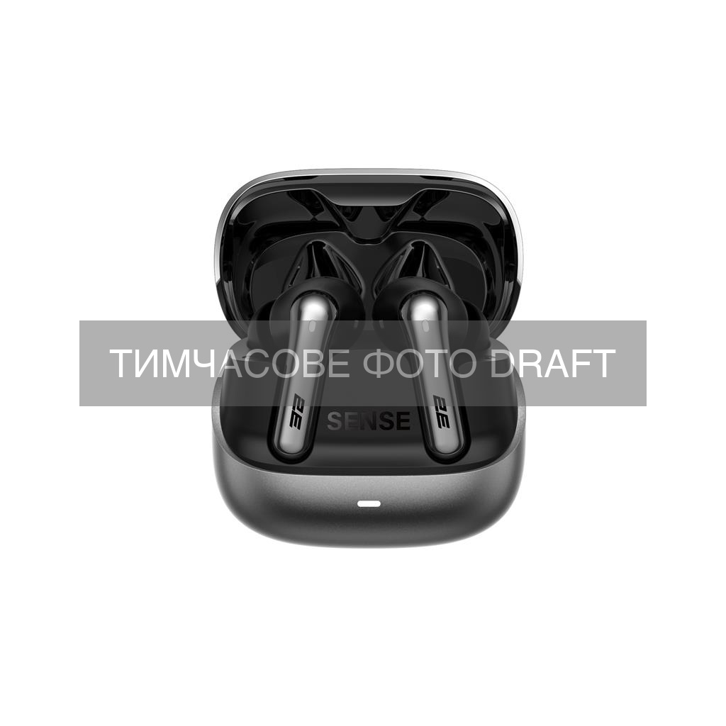 Навушники 2E Sense Black (2E-EBTWS6BK) Навушники 2E Sense Black (2E-EBTWS6BK)