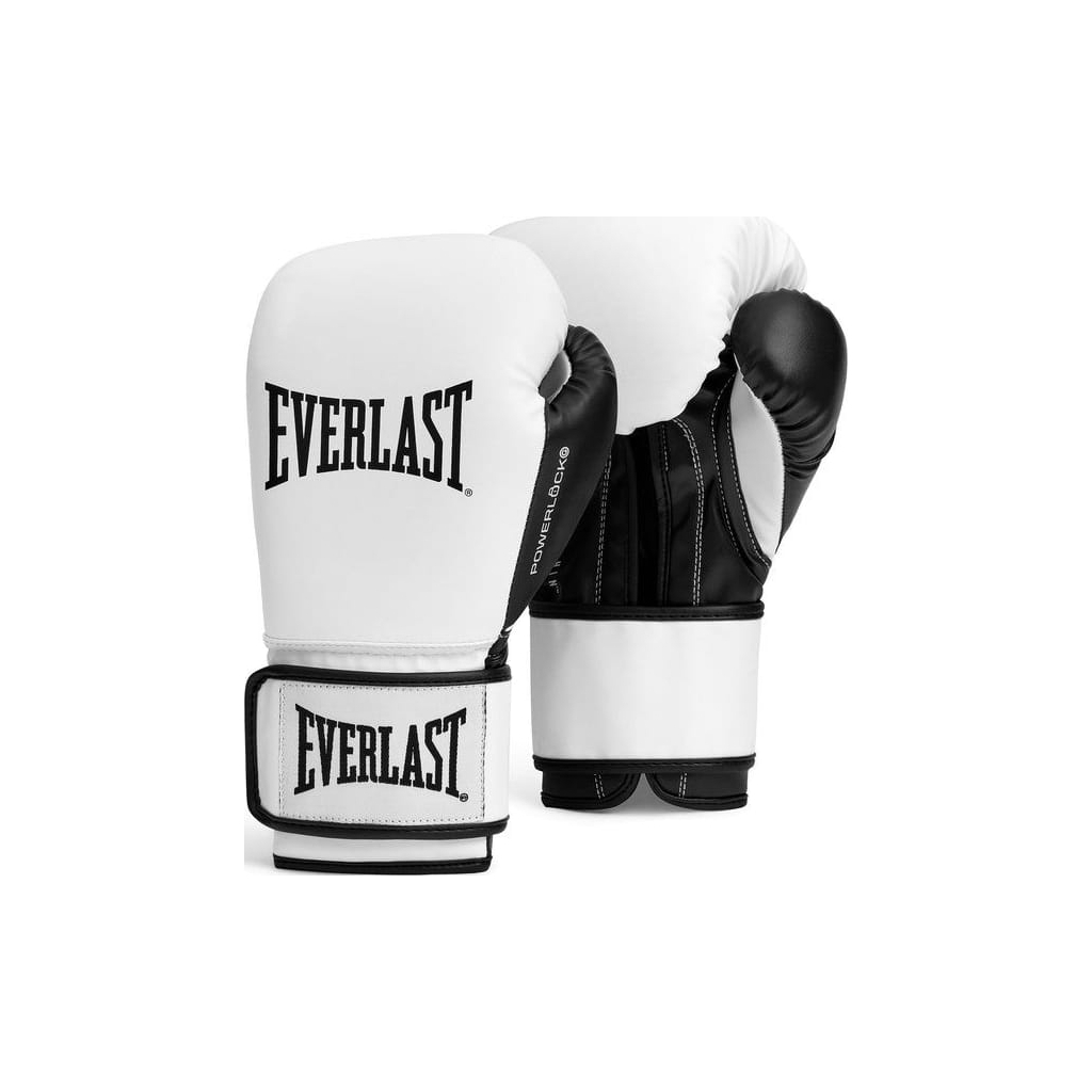 Боксерські рукавички Everlast PowerLock OG Training Gloves P00004005-WH-BK білий, чорний 14 унцій (009283634186) Боксерські рукавички Everlast PowerLock OG Training Gloves P00004005-WH-BK білий, чорний 14 унцій (009283634186)