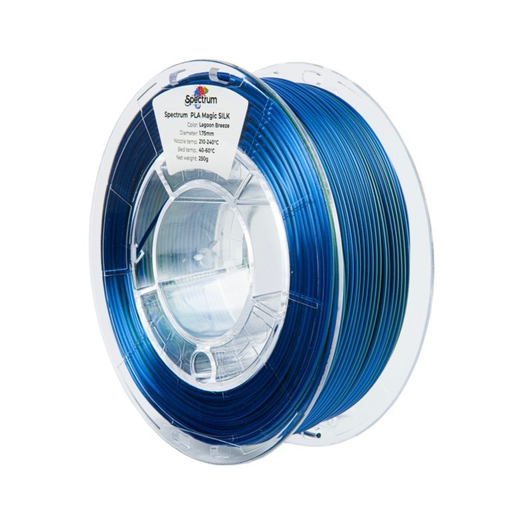 Пластик для 3D-принтера Spectrum PLA Magic SILK 1.75mm 0.25kg Lagoon Breeze (81399)