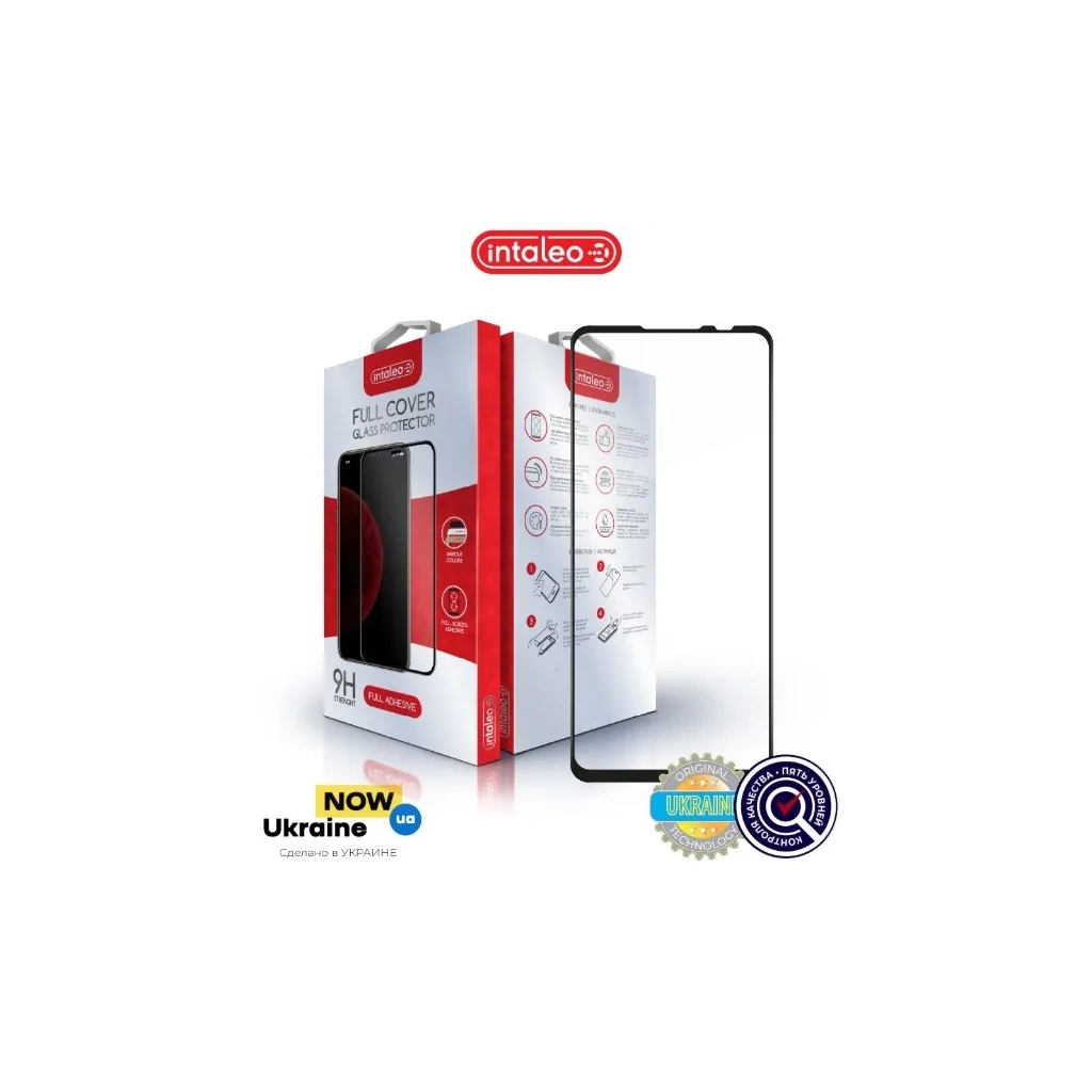 Скло захисне Intaleo Full Glue ZTE Blade V30 Black (1283126515644)
