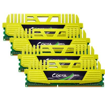 Модуль пам'яті для комп'ютера DDR3 16GB (4x4GB) 1866 MHz Geil (GOC316GB1866C9QC)